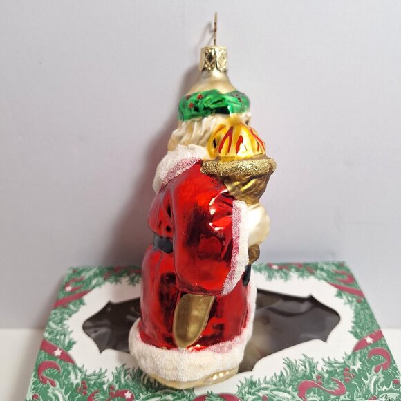 Ghost of Christmas Present Carol Old World Blown Glass Ornament With Box - Picture 9 of 16